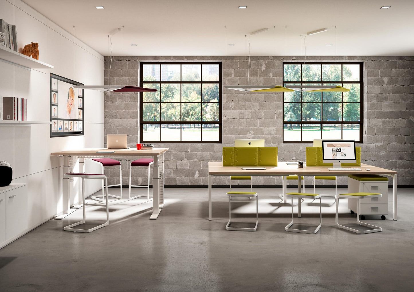Taburete C-Stool Grafito Tapizado B01/015