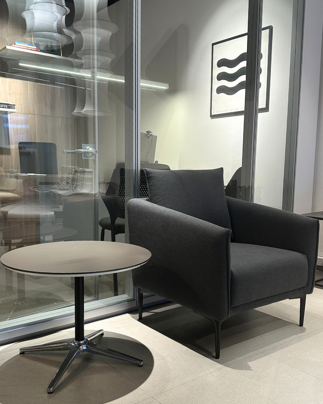 Mesa de Centro Circular 60 cm