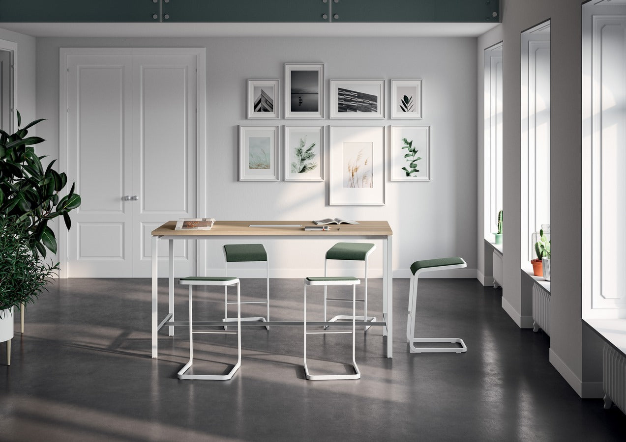 Taburete C-Stool Grafito Tapizado B01/015