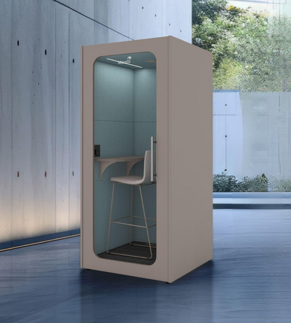 Cabina Talbot 1 Persona Puerta Madera