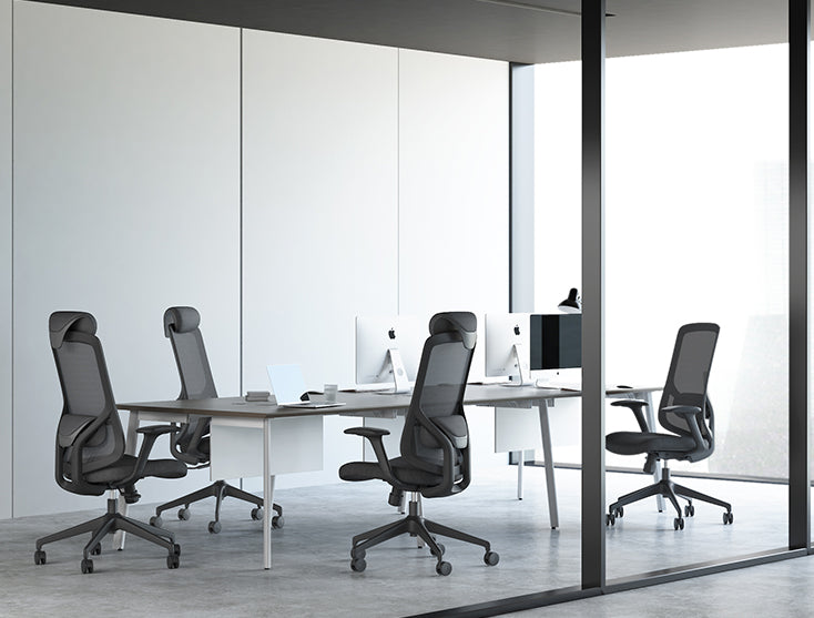 Silla de Oficina Geeco Negra