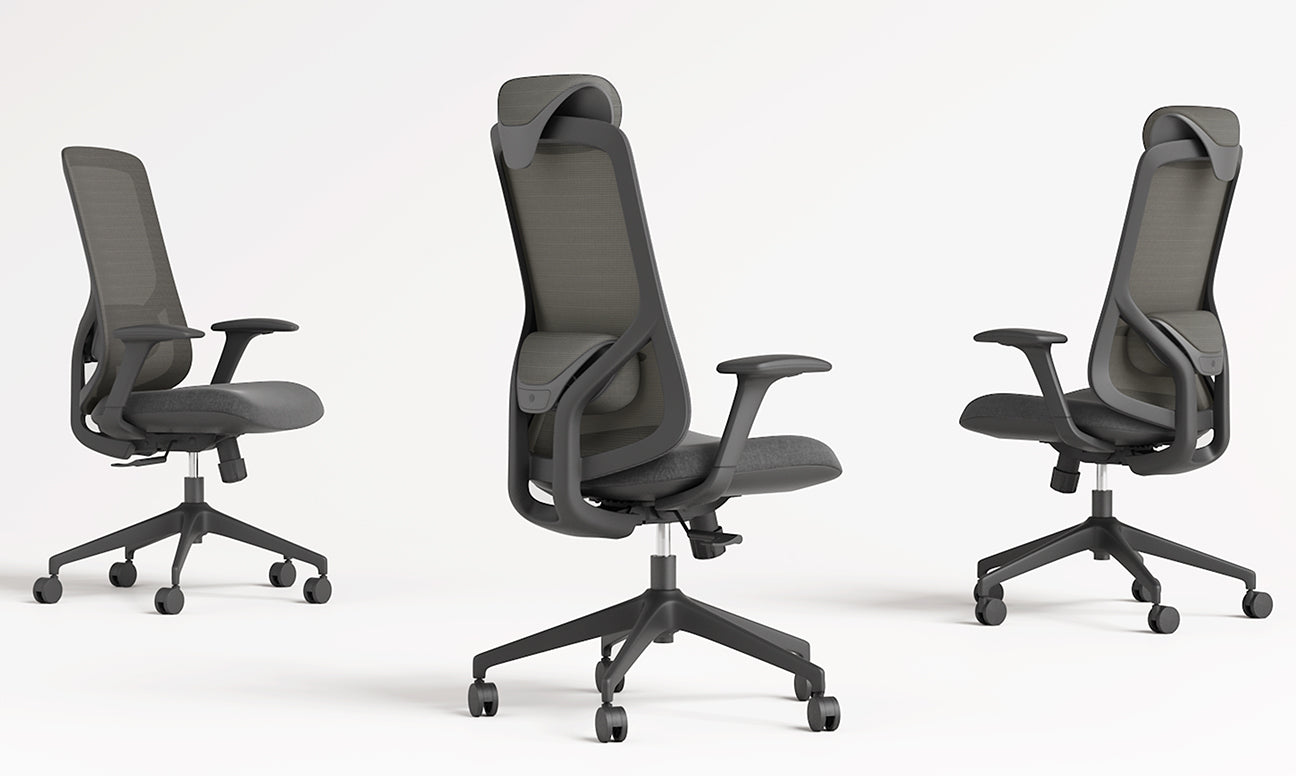 Silla de Oficina Geeco Negra