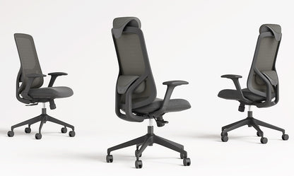 Silla de Oficina Geeco Negra